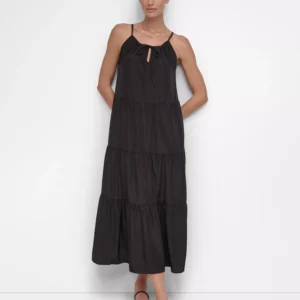 Women's Tiered Maxi Dress Swim Cover-Up