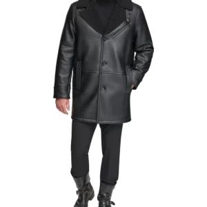 Men's Condore Faux-Shearling Top Coat