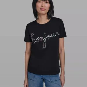 Women's Crew Neck Sunglasses T-Shirt