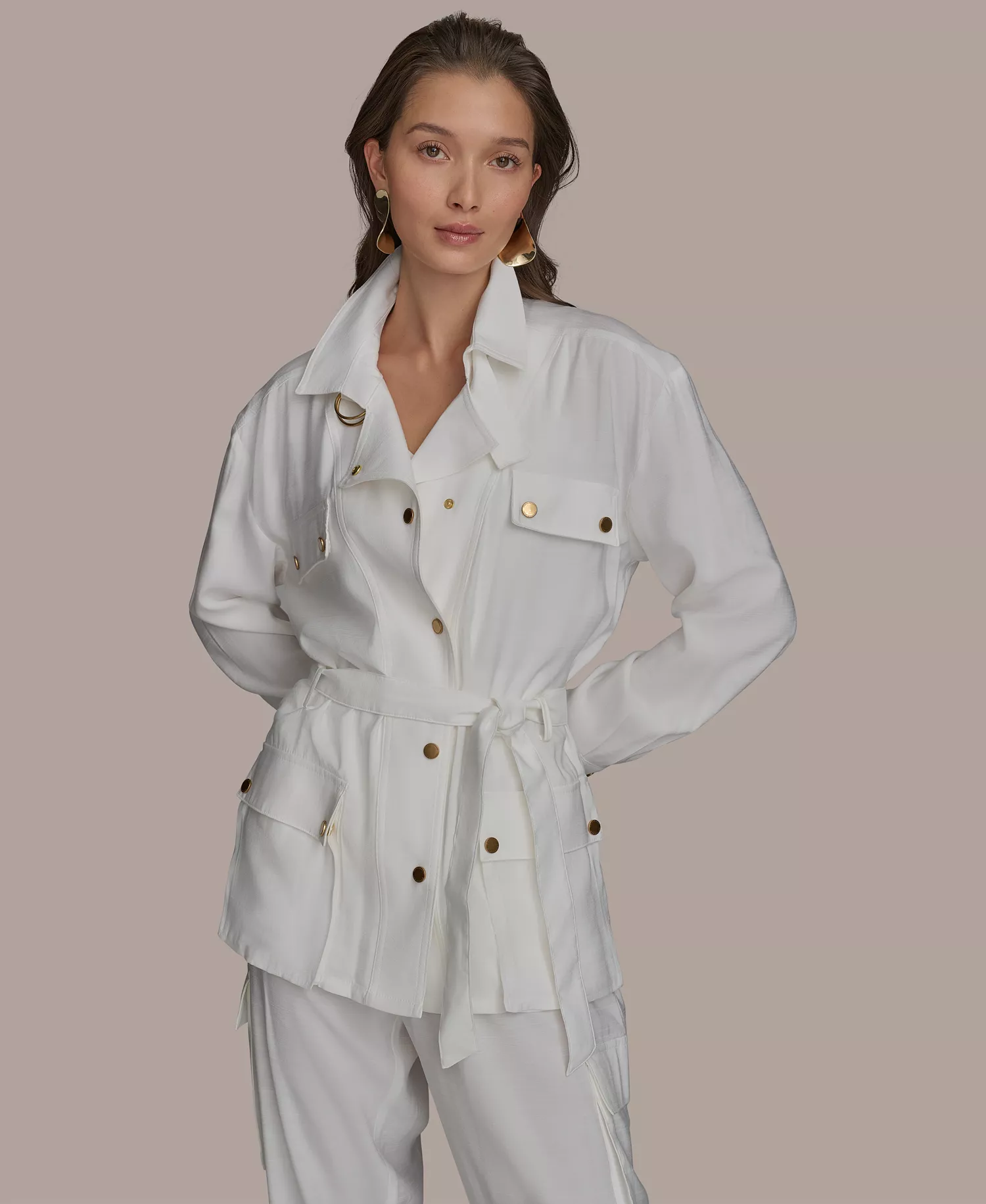 mni-f5fd421efda331462e083b53c1b32e6c Women's Belted Utility Jacket