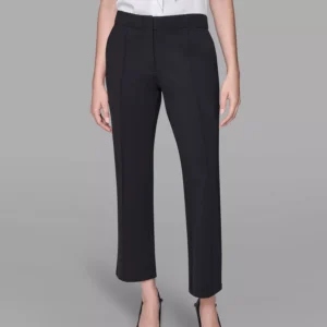 Women's Invisible Zipper Ankle Straight Pants