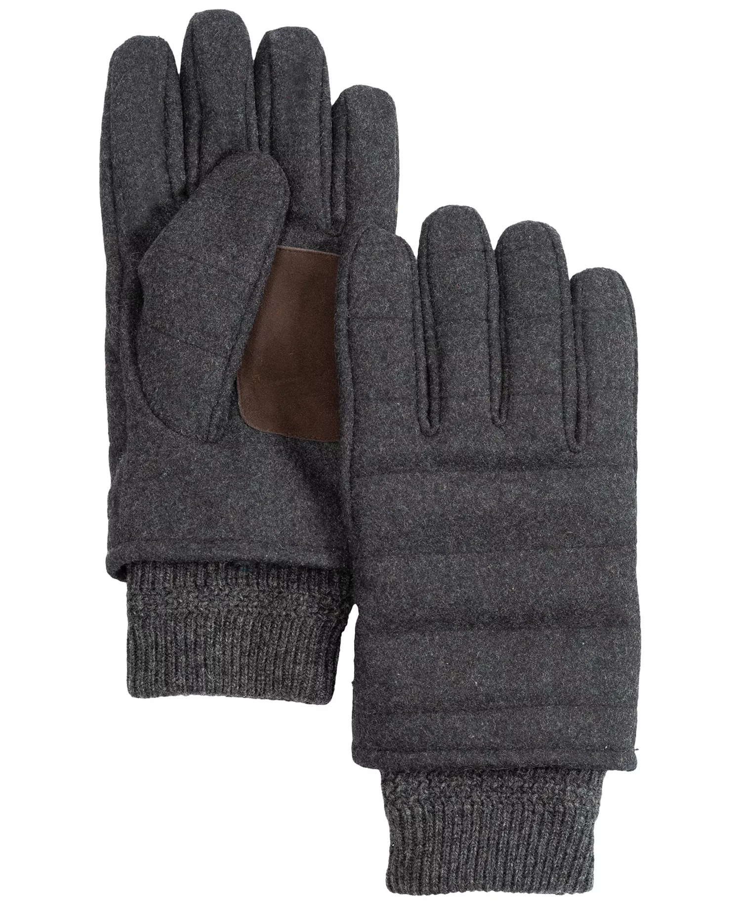 mni-f897328ca078d1b565ec36a5616376d7 Men's Wool Channel Quilted Gloves