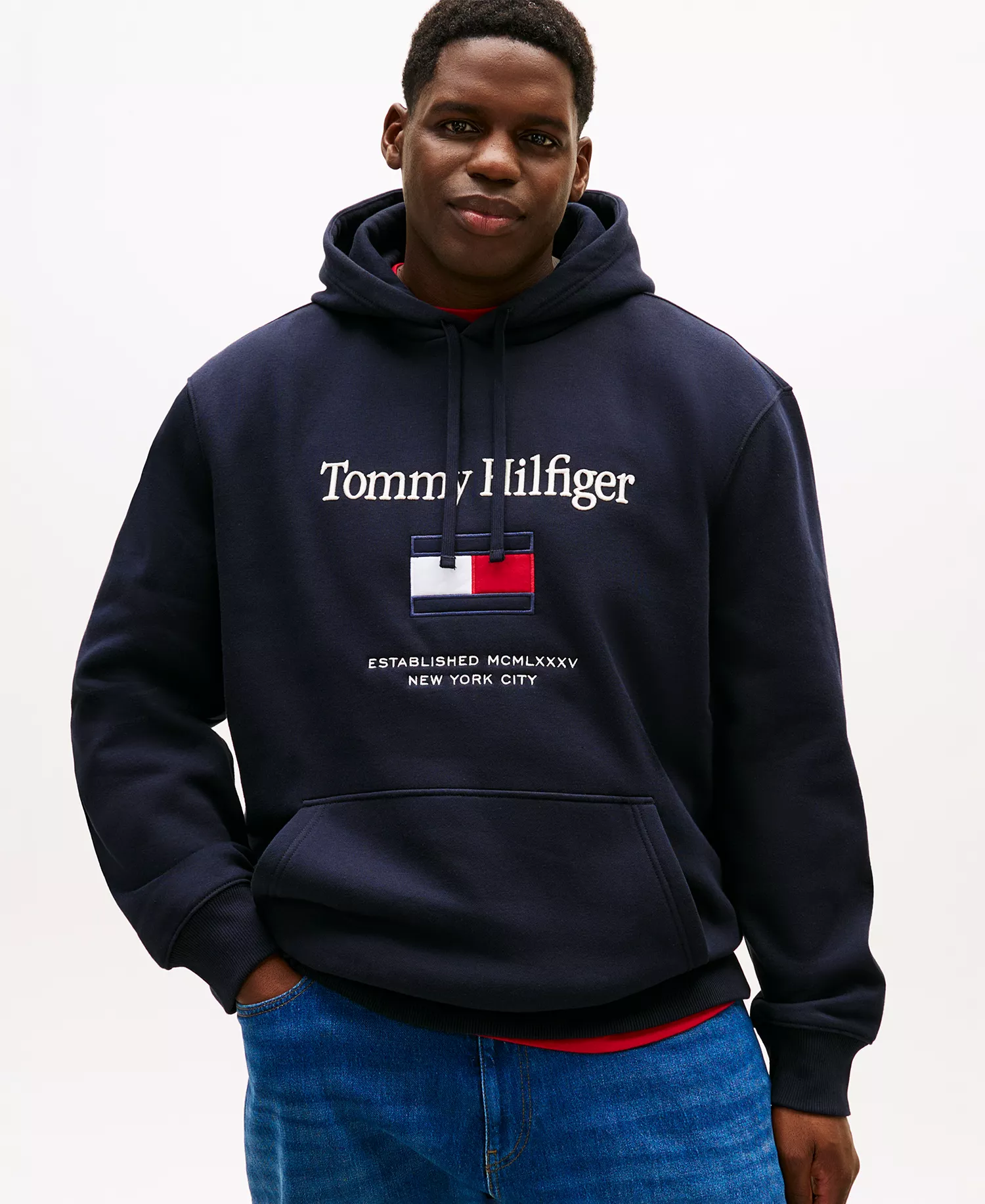 mni-f959746f6ce1da7ddff3054d523c4993 Men's Big & Tall Embroidered Flag Hooded Sweatshirt — изображение 4