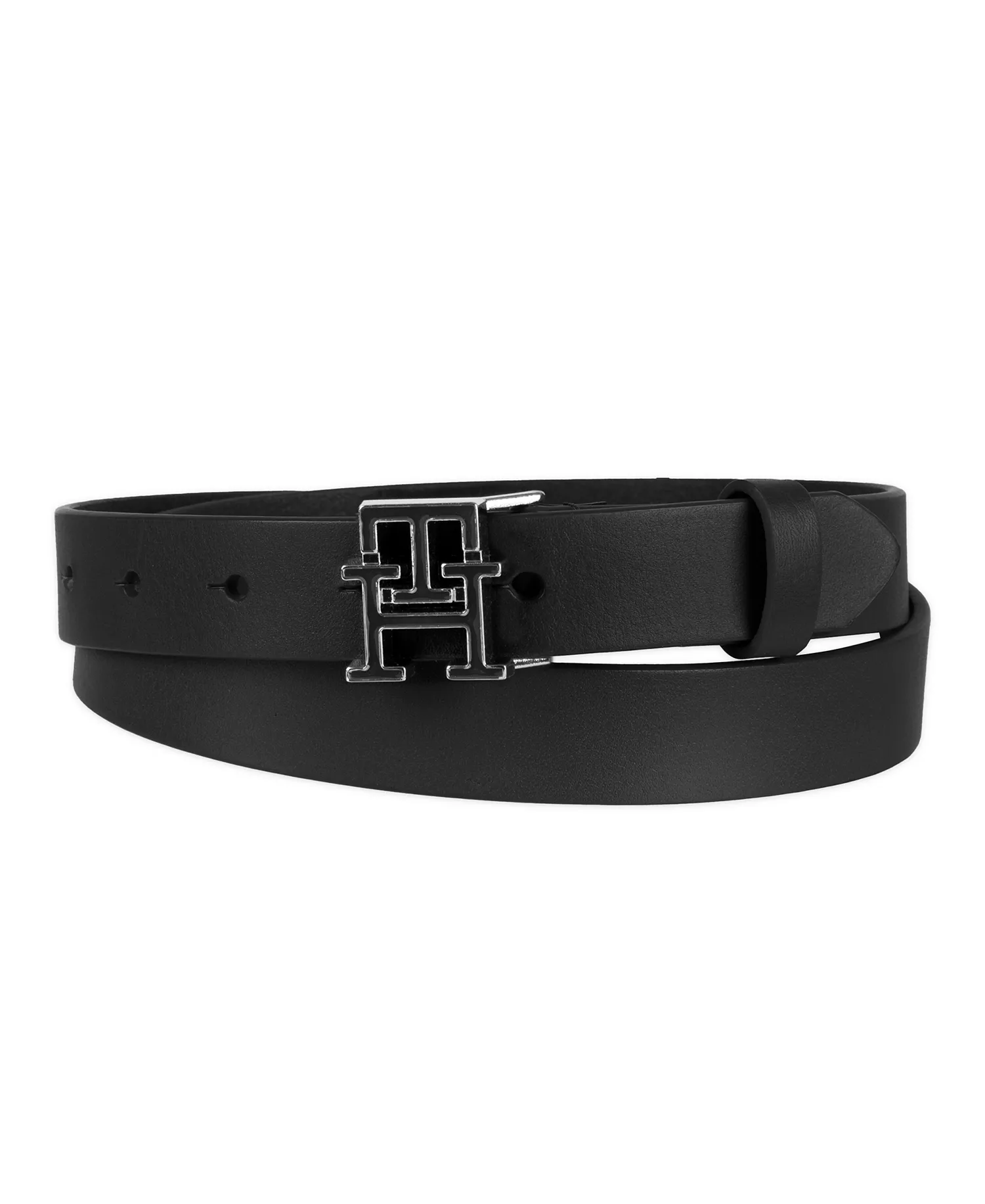 mni-f9adba1110192eef27b07e8f39c8b017 Women's Enamel Monogram Buckle Casual Leather Belt