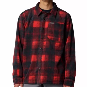 Men's Steens Mountain II Plaid Fleece Shirt Jacket