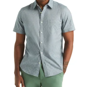 Men's Printed Short-Sleeve Shirt