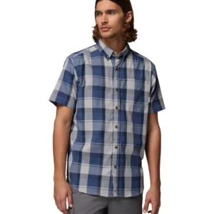 Men's Rapid Rivers Short-Sleeve Plaid Shirt