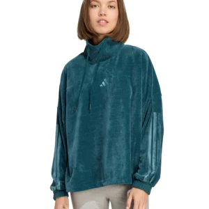 Women's Tiro Velour High Neck Sweatshirt