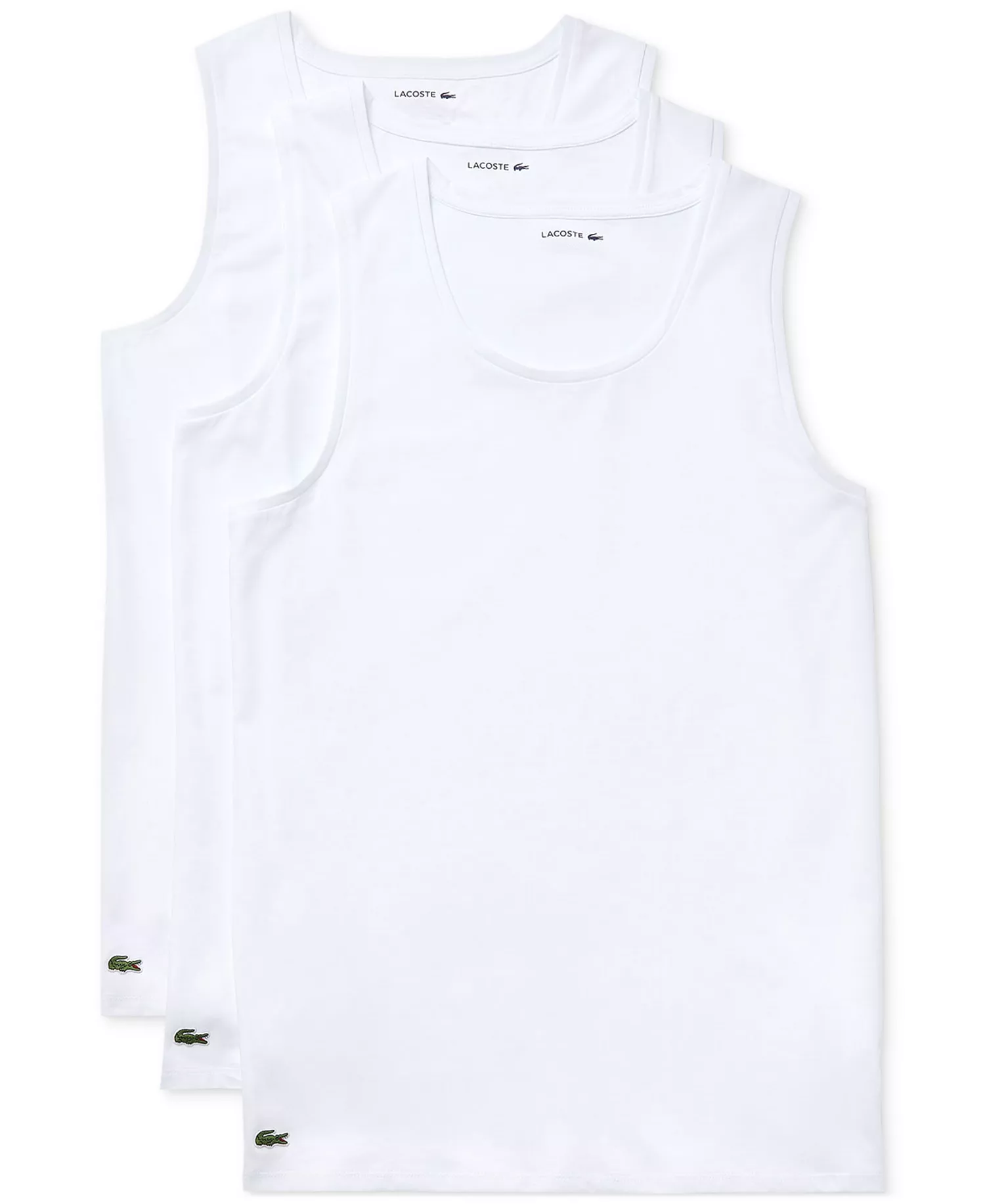 mni-fcf765ed77b0b8579e2aba3ad8a258b8 Men's 3-Pack Slim Fit Cotton Tank tops