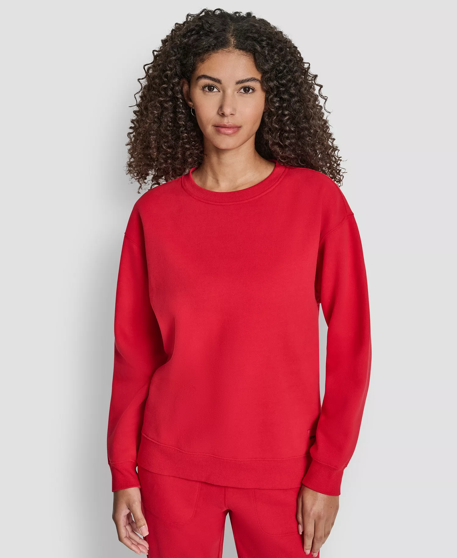 mni-fd6cd95e3b3407d9f97af5f7ed4039da Women's Tonal Logo Patch Crewneck Sweatshirt — изображение 3