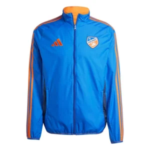 Men's Blue/Orange FC Cincinnati 2025 Anthem Reversible Full-Zip Jacket