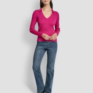 Women's Ribbed Long Sleeve Sweater