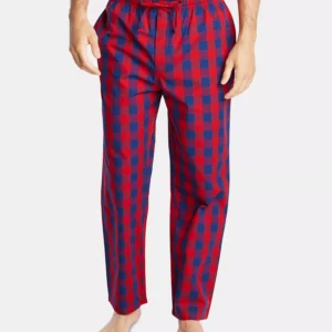 Men's Cotton Plaid Pajama Pants