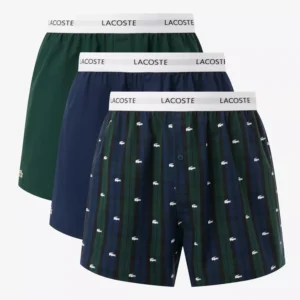 Men's 3-Pack Regular-Fit Woven Boxer Set