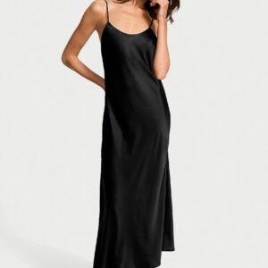 satin maxi slip
