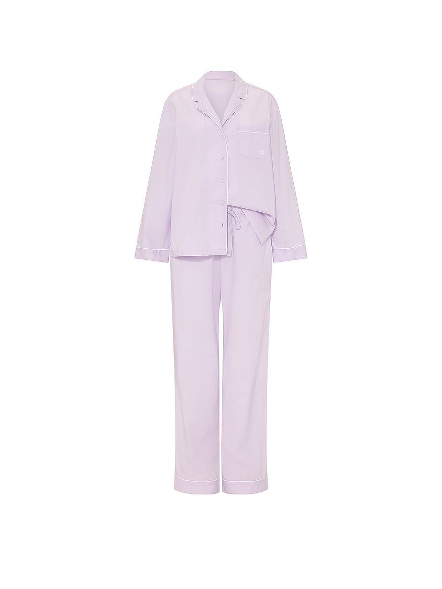 heritage cotton long pajama set heritage cotton long pajama set