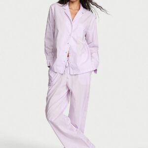 heritage cotton long pajama set