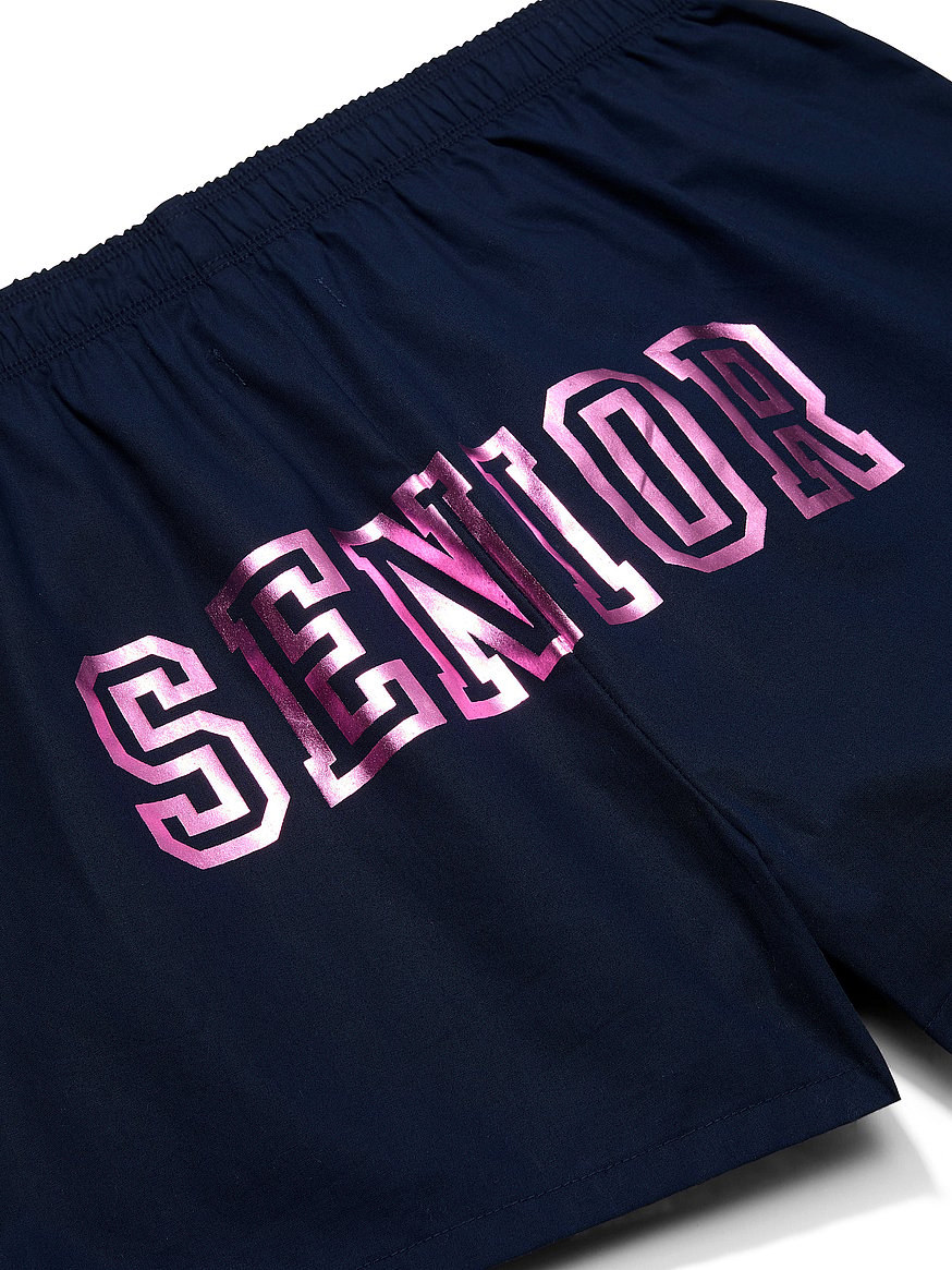 cotton boxy pajama shorts cotton boxy pajama shorts