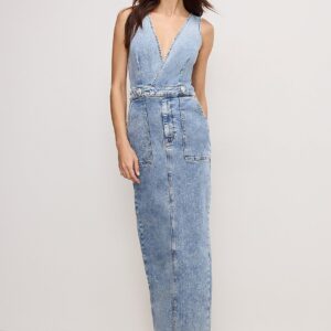 fit for success v neck maxi dress