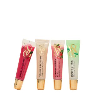4 piece flavor favorites lip gloss gift set ft. new vanilla flavor sneak peek