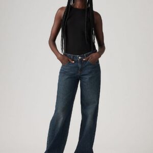 low loose jeans