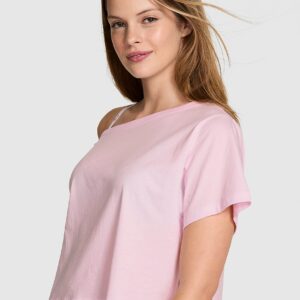 slouchy cropped sleepshirt