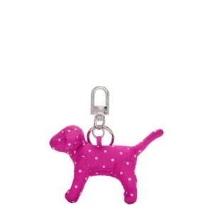 pink micro dog™ keychain charm