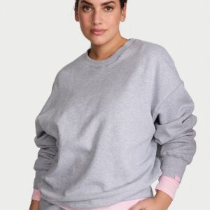 iconic fleece crewneck sweatshirt