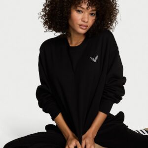 iconic fleece crewneck sweatshirt