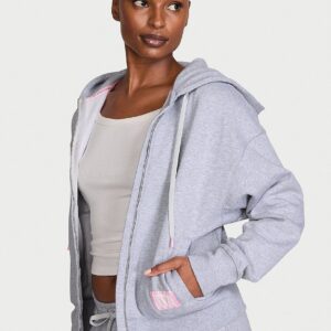 iconic fleece full zip hoodie