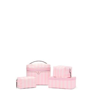 4 piece makeup bag set