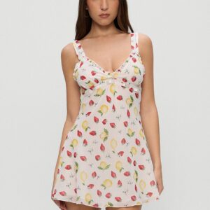 dreamer chiffon mini dress