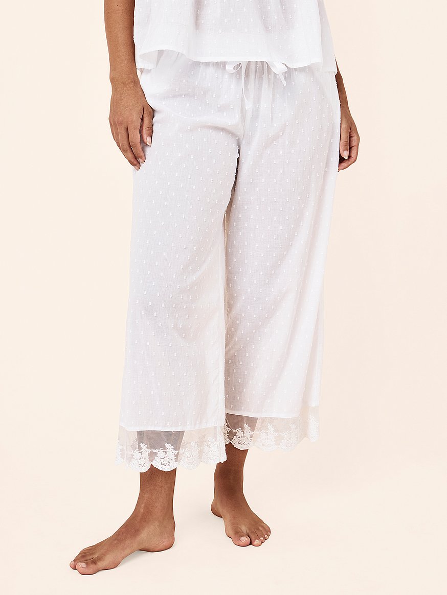 swiss dot cami crop pj swiss dot cami crop pj