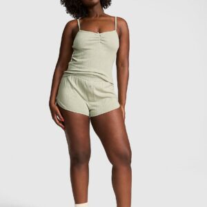 pointelle bow boxer shorts