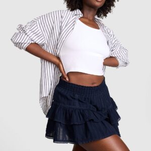 frill seeker ruﬄe skort