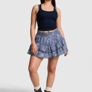 frill seeker ruﬄe skort