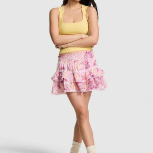 frill seeker ruﬄe skort