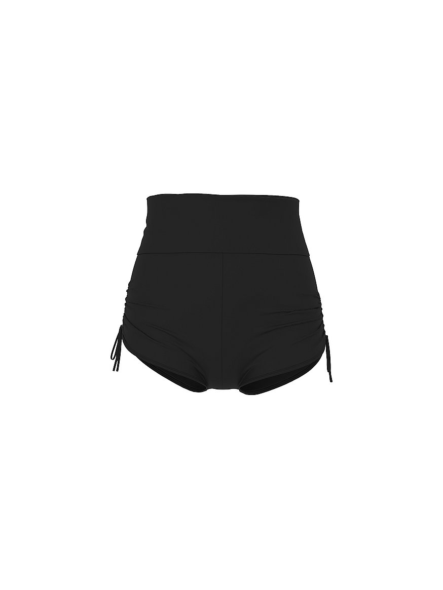 high waisted foldover bikini shortie bottom high waisted foldover bikini shortie bottom