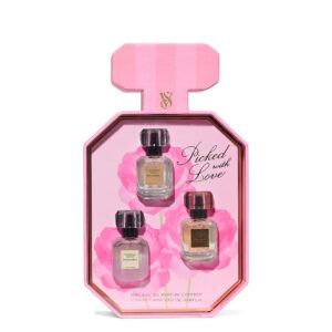 3 piece bombshell mini eau de parfum gift set ft. exclusive bombshell bouquet