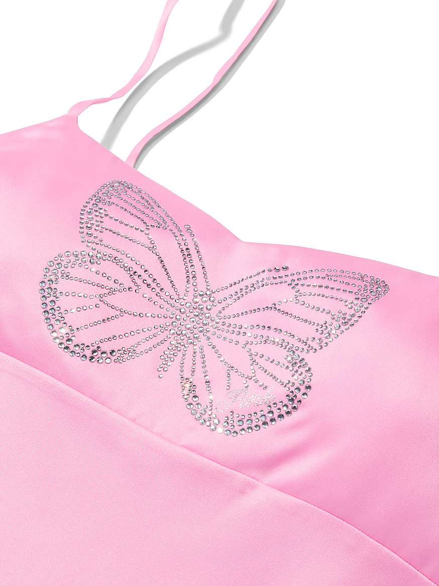 grwpink™ satin slip dress grwpink™ satin slip dress
