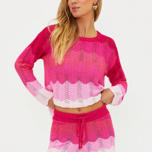 beach wave sweater