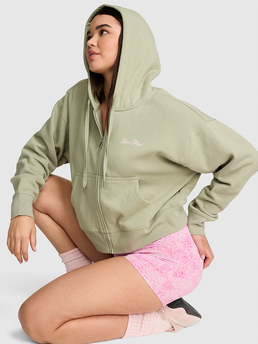 campus fleece™ shrunken full zip hoodie campus fleece™ shrunken full zip hoodie