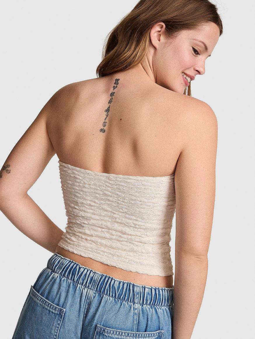 pink base stretch™ tube top pink base stretch™ tube top