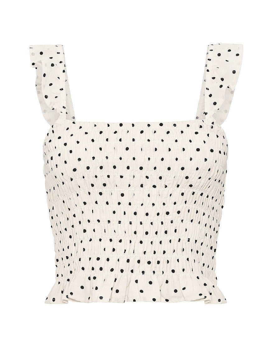 flirty fit smocked tank top flirty fit smocked tank top