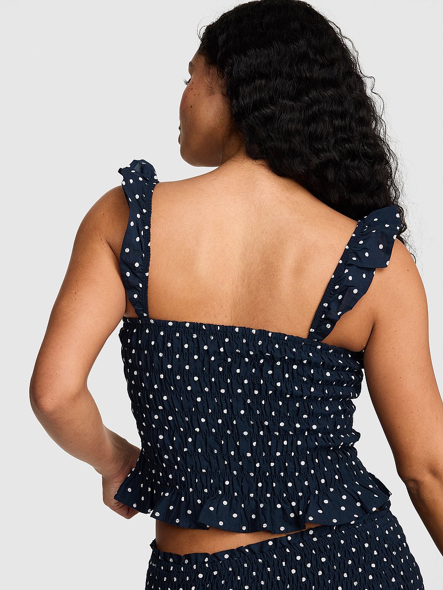 flirty fit smocked tank top flirty fit smocked tank top