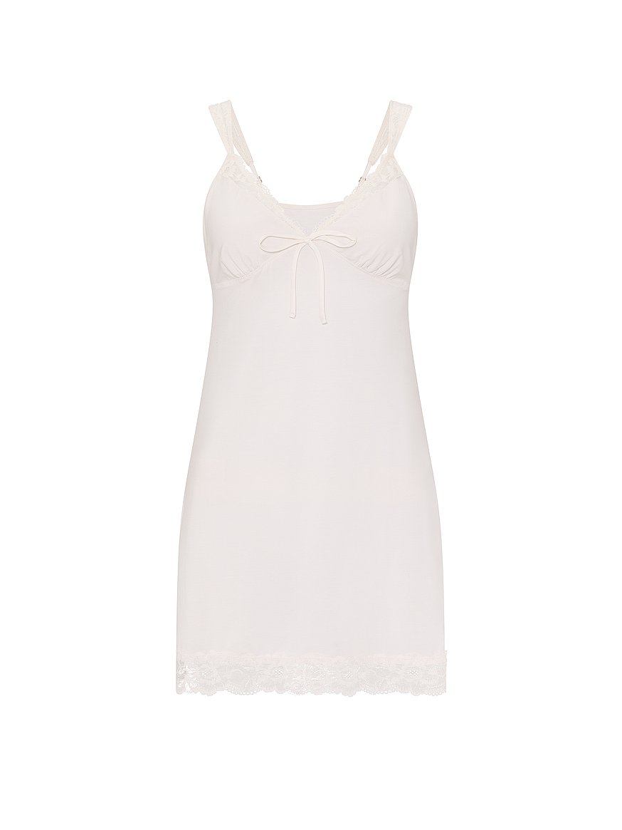 sosoft™ modal lace trim bridal mini slip sosoft™ modal lace trim bridal mini slip