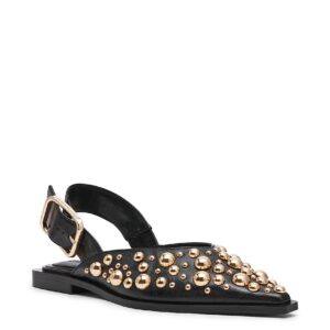 shay studded slingback flats
