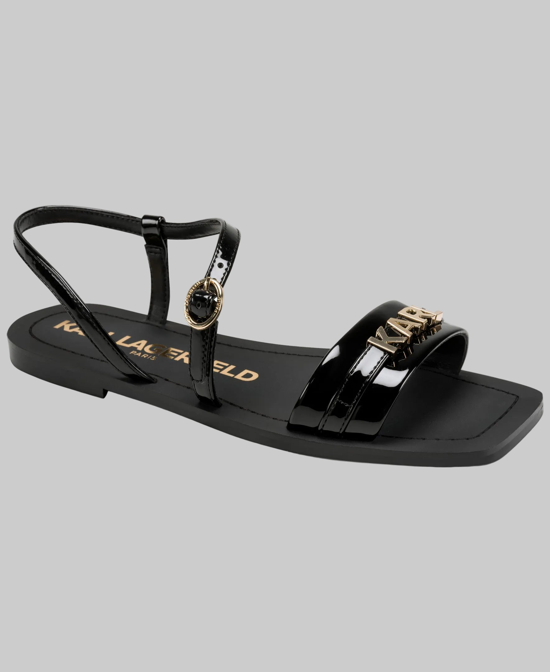 miram flatstrappy kl167746 black 3 4profileview miram flatstrappy kl167746 black 3 4profileview