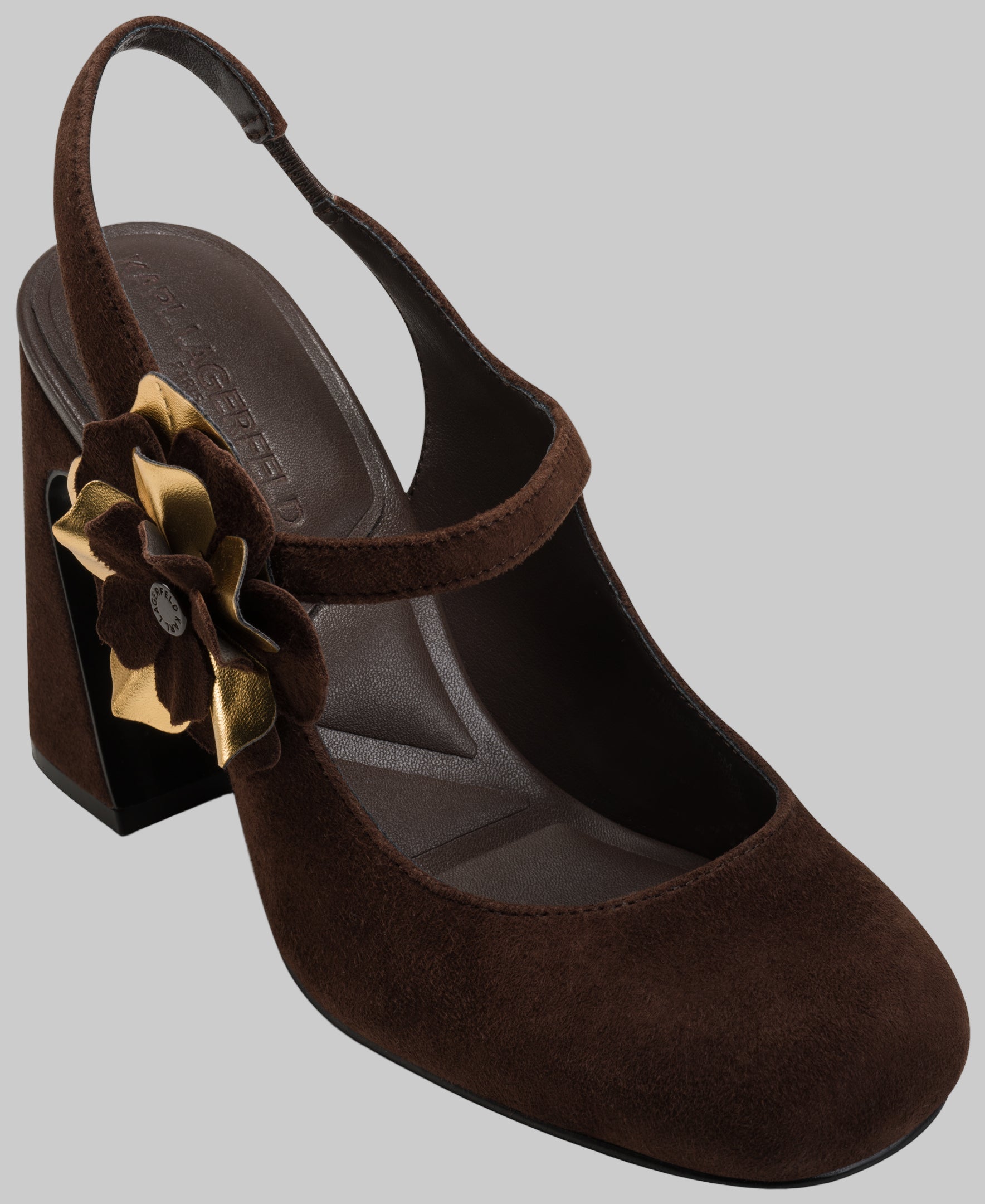 pierra slingbackp kl455672 chocolate 3 4profileview pierra slingbackp kl455672 chocolate 3 4profileview