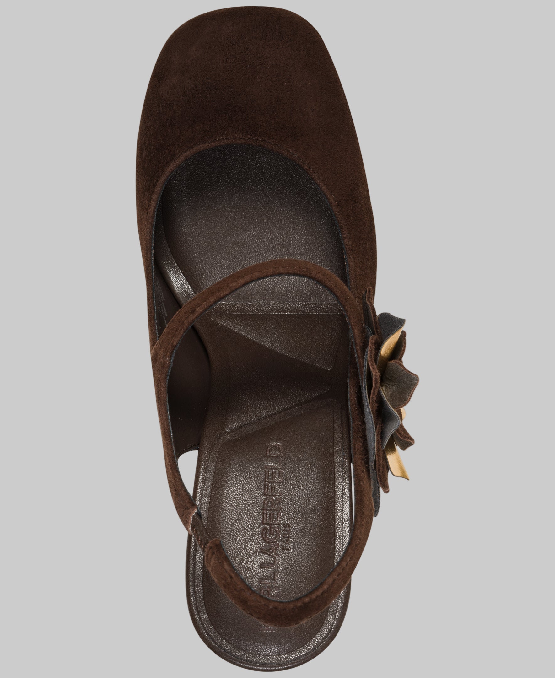pierra slingbackp kl455672 chocolate topdownview pierra slingbackp kl455672 chocolate topdownview